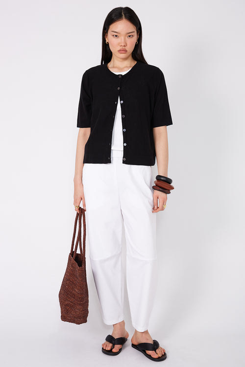ahead pant / white