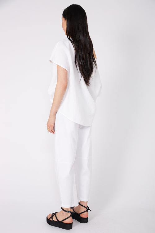 ahead pant / white