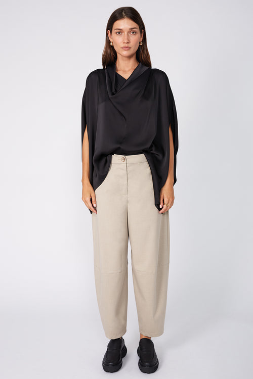 ahead tailored pant / natural