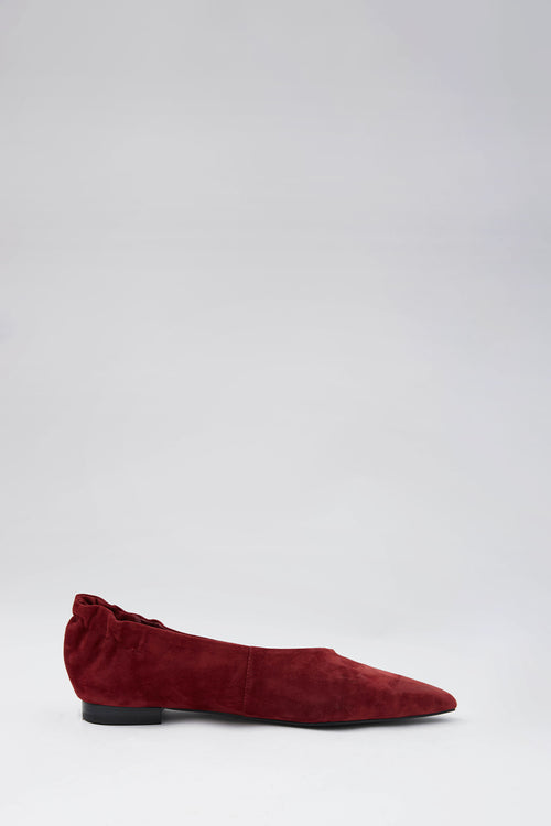 aim ballet flat / sangria