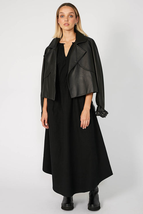 allied dress / black