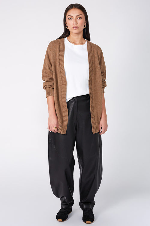 anchor cardi / toffee marle