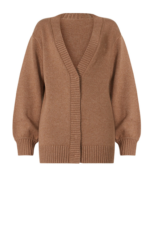 anchor cardi / toffee marle