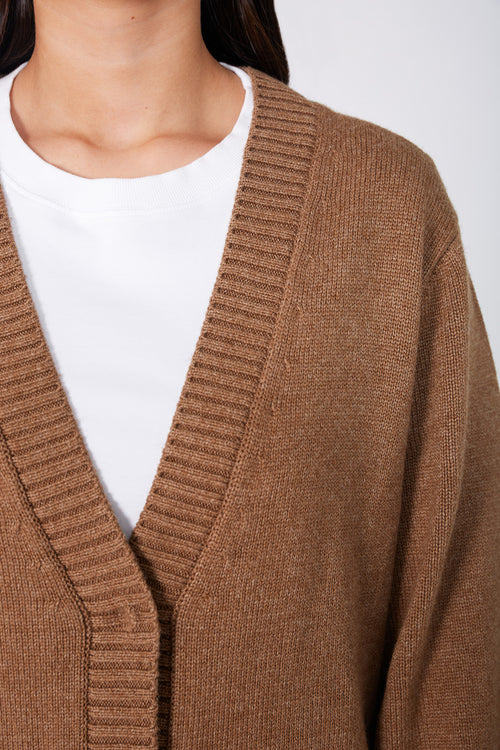 anchor cardi / toffee marle