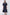 anchored midi dress / deep navy