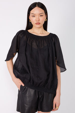 anchor top / black