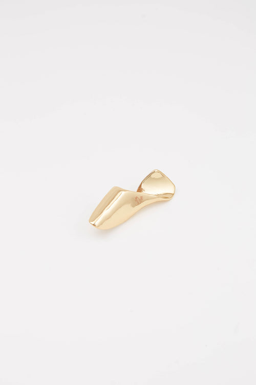 attain brooch / gold