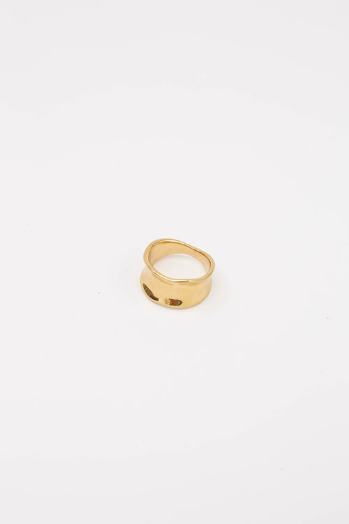 attain ring / gold