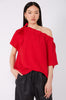 avid short sleeve top / red