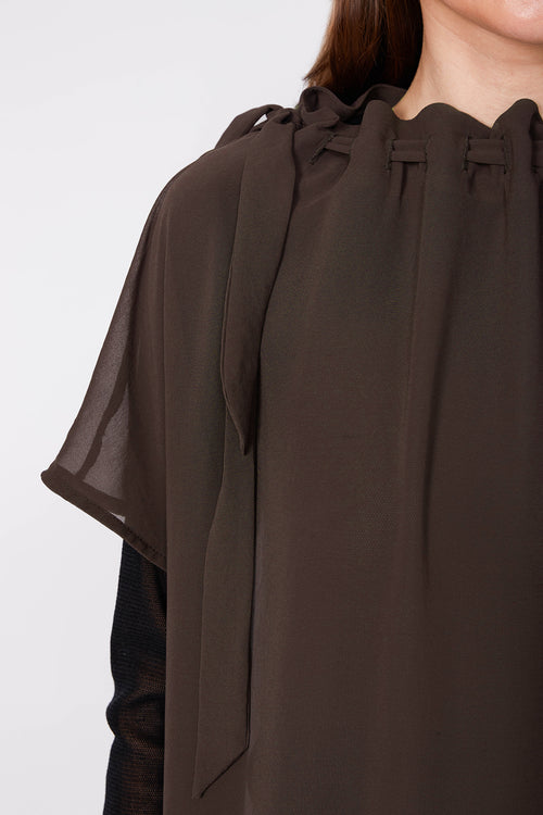 avid tabard / chocolate brown