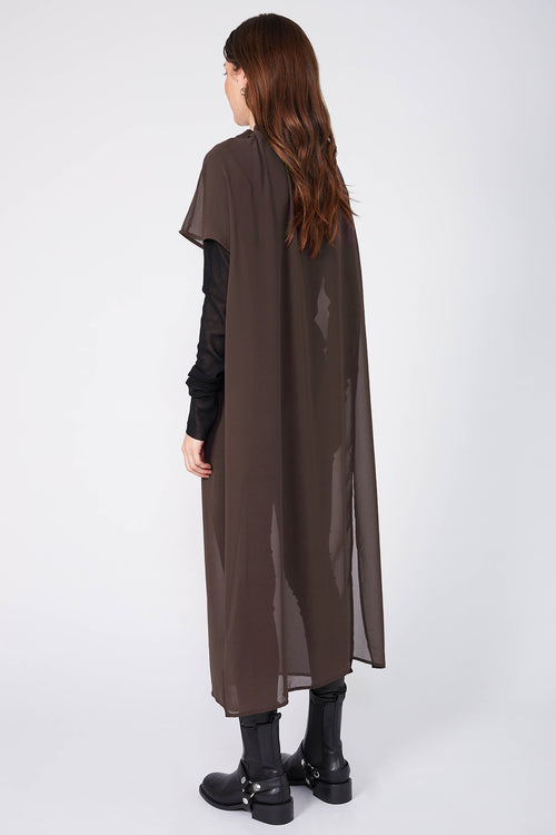 avid tabard / chocolate brown