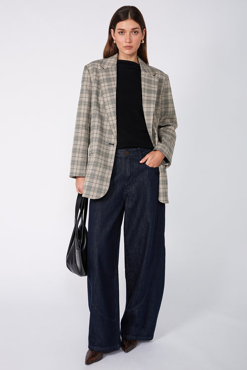 avoid vest sweater / black