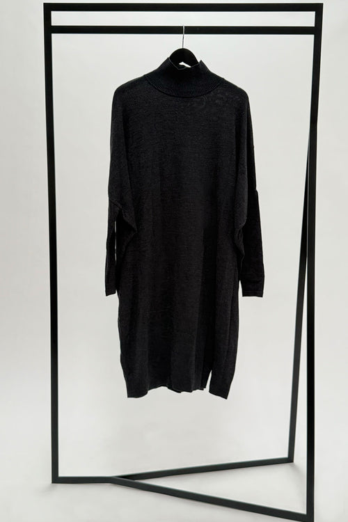 balance dress / charcoal marle