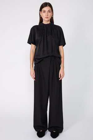 balanced pant / black