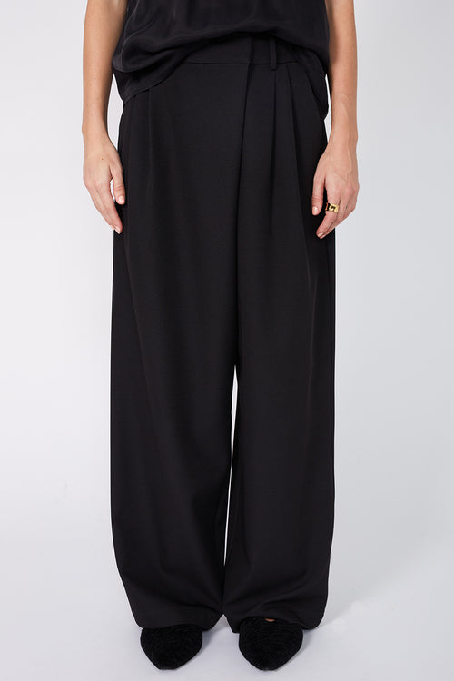 balanced pant / black