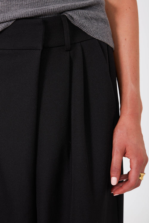 balanced pant / black