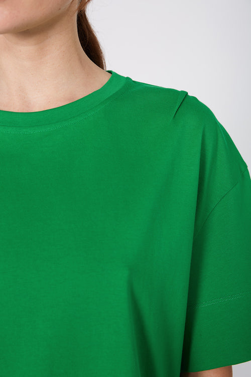 boxed tee / leaf green