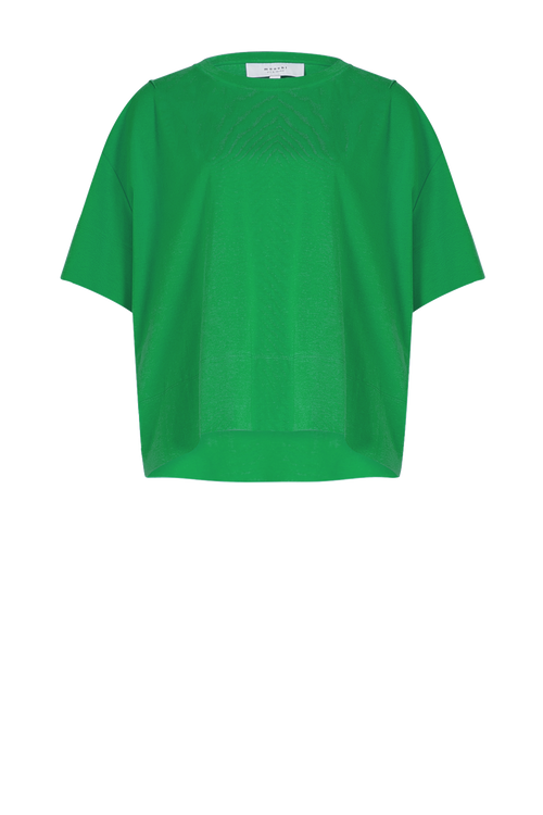 boxed tee / leaf green