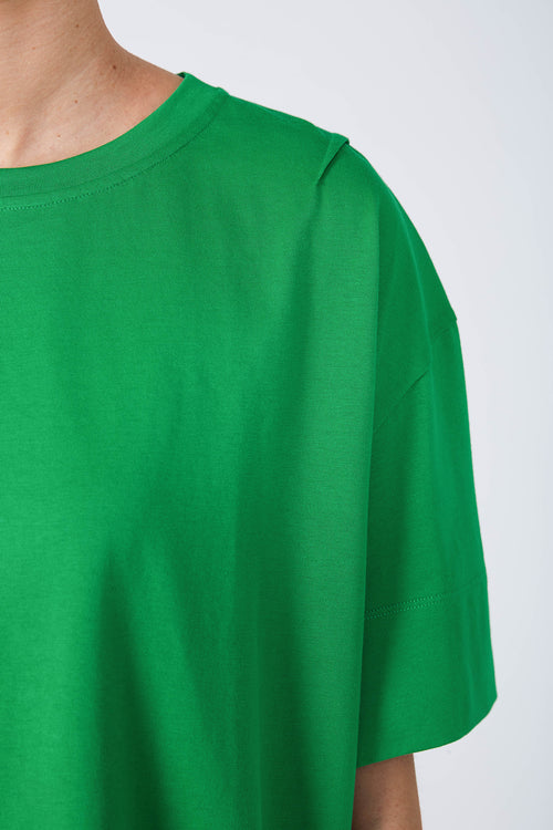 boxed tee / leaf green