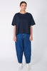 boxed tee / navy