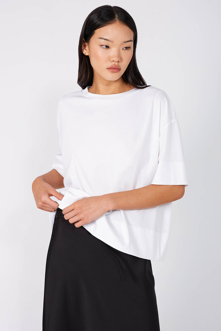 boxed tee / white | m o o c h i