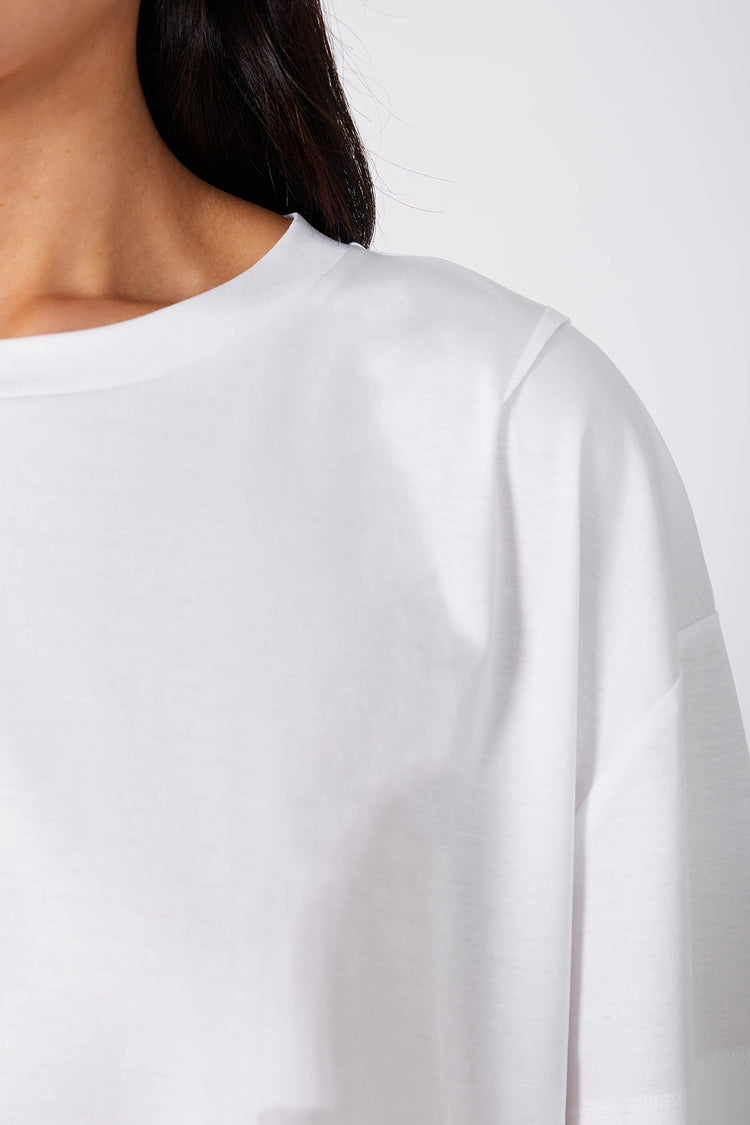 boxed tee / white | m o o c h i