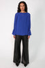 brilliance top / capri blue