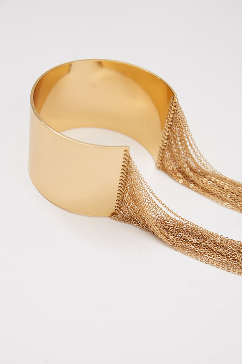 chain bracelet / gold