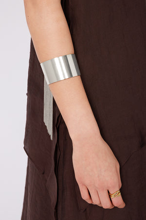 chain bracelet / silver