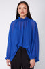 chalet top / capri blue