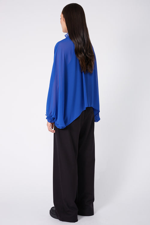 chalet top / capri blue