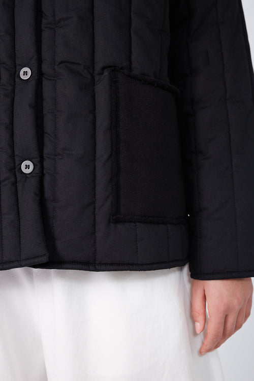 channel jacket / black