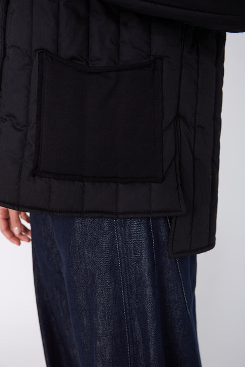 channel jacket / black