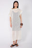 chord mesh midi dress / calico
