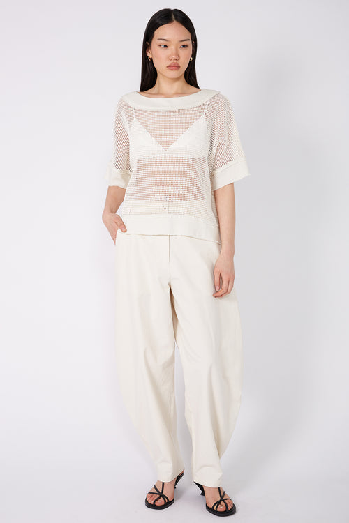 chord mesh top / calico