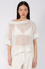 chord mesh top / calico