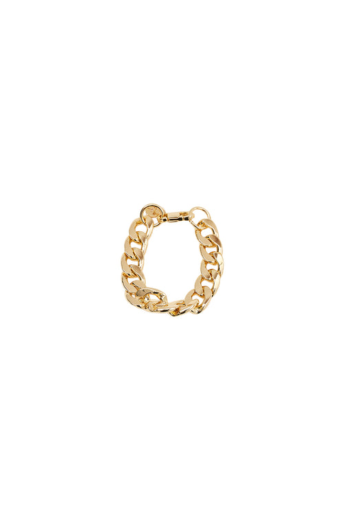 chunky chain bracelet / gold