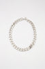 chunky chain necklace / silver