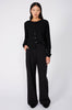 coached tailored pant / black