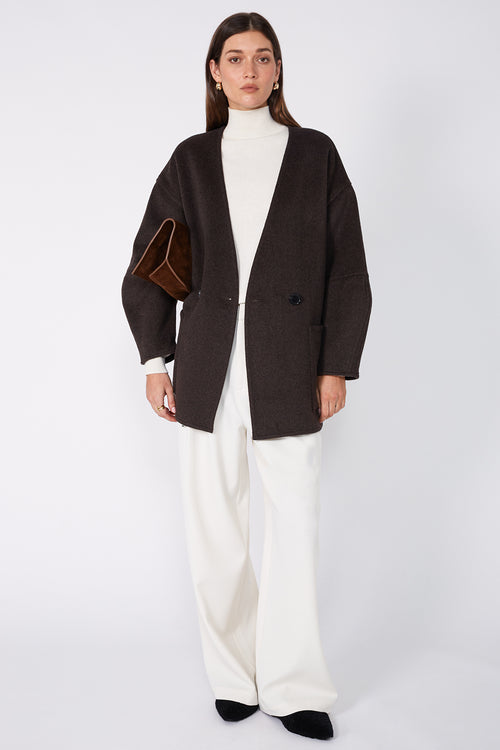 collected sweater / cream