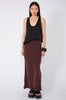 column bias maxi skirt / sangria
