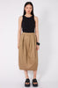 compass skirt / camel