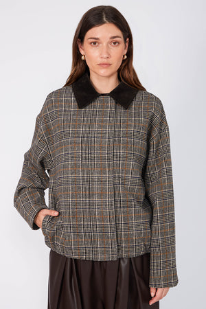 concealment bomber / natural| chocolate| tan