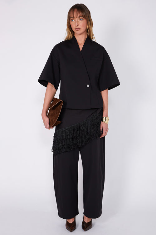 crevasse pant / black