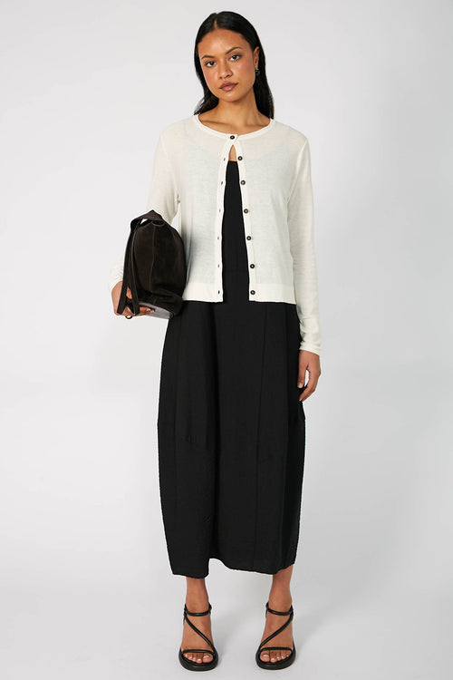 crisp cardi / cream