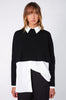 croppy merino sleeve / black