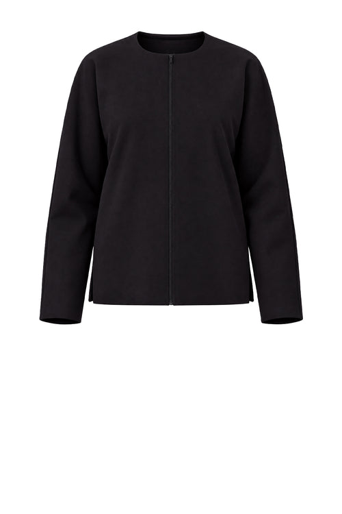 decline jacket / black