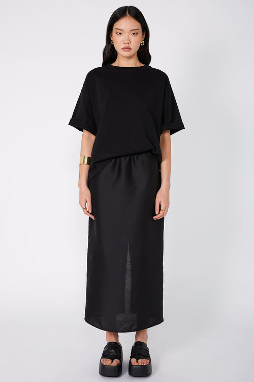 direct skirt / black