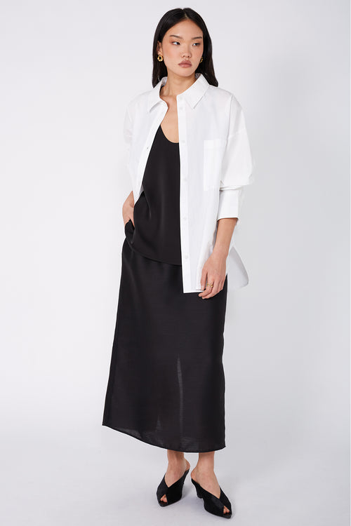 direct skirt / black