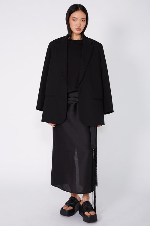 direct skirt / black